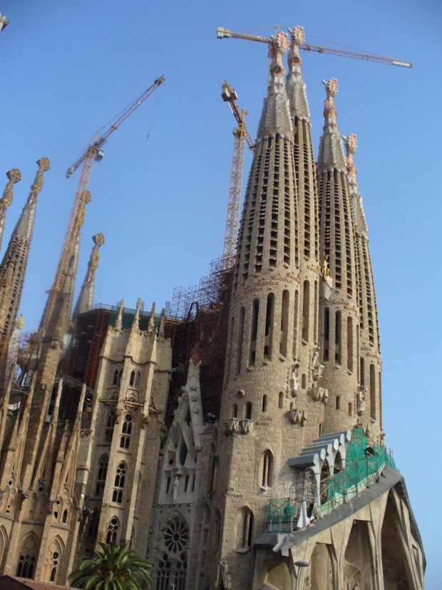 Sagrada Familia - obiecalismy sobie wrócić tam jak już ją skończą, czyli za kilkanaście lat:)