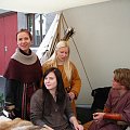 sharp tongued ladies: Vinga, Janice and Freya with Joey (Iceland) aka "sexy time!great success!"