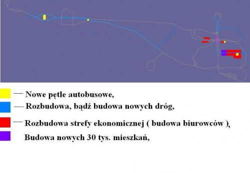 Plan rozbudowy mapki