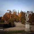 Bialystok/jesien w palacowym parku