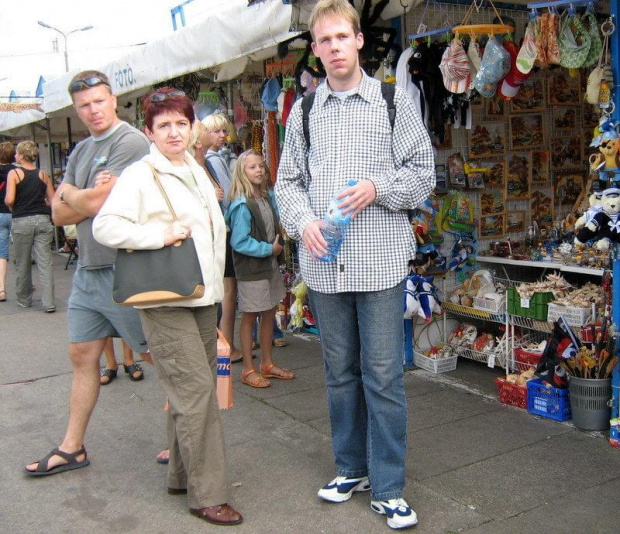 "Folklor" na Skwerze Kościuszki w Gdyni.