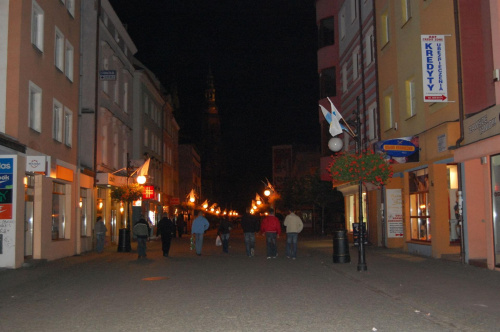 Legnica wieczorem