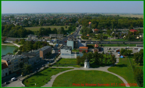 Gniezno.Widok miasta.