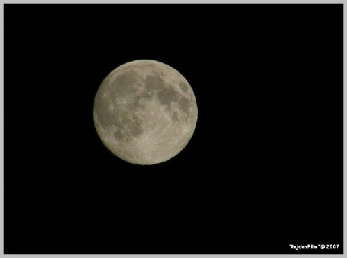 "Łysy" 23.11.2007 #Księżyc