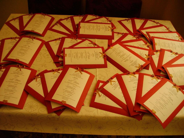 Nasze zaproszenia ślubne 2