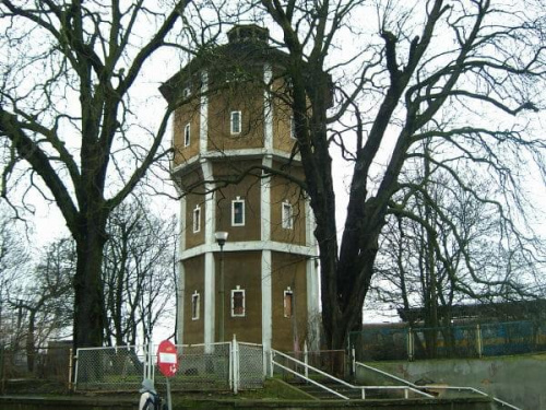 Kolejowa wieża ciśnień w Koszalinie