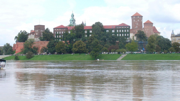 #Kraków #wisła #powódź #wawel