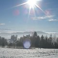 Tatry z odległości ok. 50km