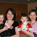 Święta Bożego Narodzenia 2007.Ciocia Ania i Bartuś