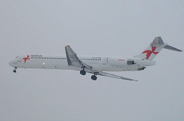 EPKK- Sylwestrowy Md82 Flynordic #Md82 #EPKK #Balice