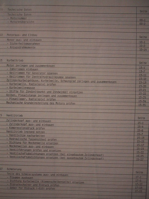 Repleitf AUDI 80 Motor 3B Mech.91..1