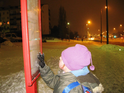 Jak jedna wielka beza... ten śnieg.