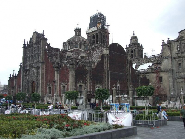 Przy Zócalo... #MiastoMeksyk #MexicoCity #Zócalo