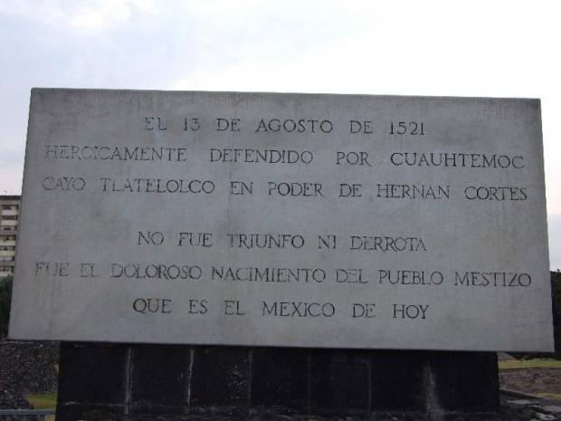 Tlatelolco (Plaza de las Tres Culturas) #MiastoMeksyk #MexicoCity #Tlatelolco #PlazaDeLasTresCulturas