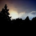 #burza #ZachódSłońca #chmury