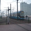 Nowa seria tramwajów typu Bombardier w Krakowie.Ten egzemplarz przejeżdżał w Łagiewnikach kierunek Borek Fałęcki #Tramwaj #Bombardier