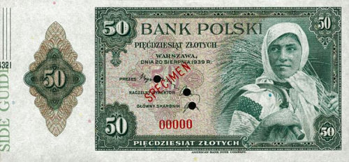 Polska II Wojna Swiatowa Wydanie Banku Polskiego na Emigracji
