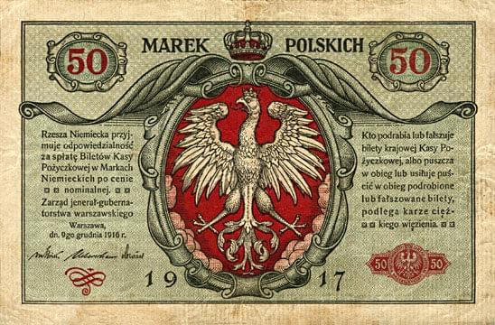 Polska 1914-1918 Generalne Gubernatorstwo Warszawskie Seria - Jenerał