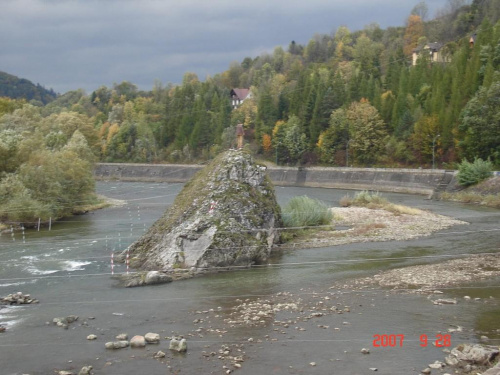 Dunajec w Szczawnicy 2007r.