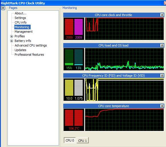extremalna tempereatura amd x2 2ghz w laptopie