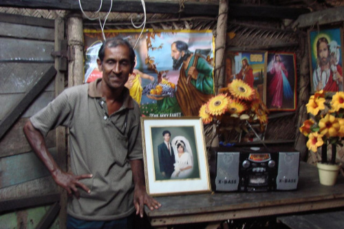 Mieszkaniec Sri Lanki ( chrześcijanin)