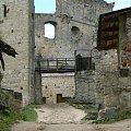 Zamek w Odrzykoniu - wejście