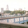 z Jackiem :) Londyn sierpień 2004 #most #Londyn