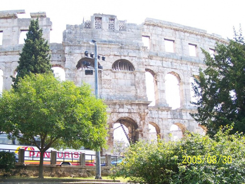 Koloseum w Puli-Chorwacja