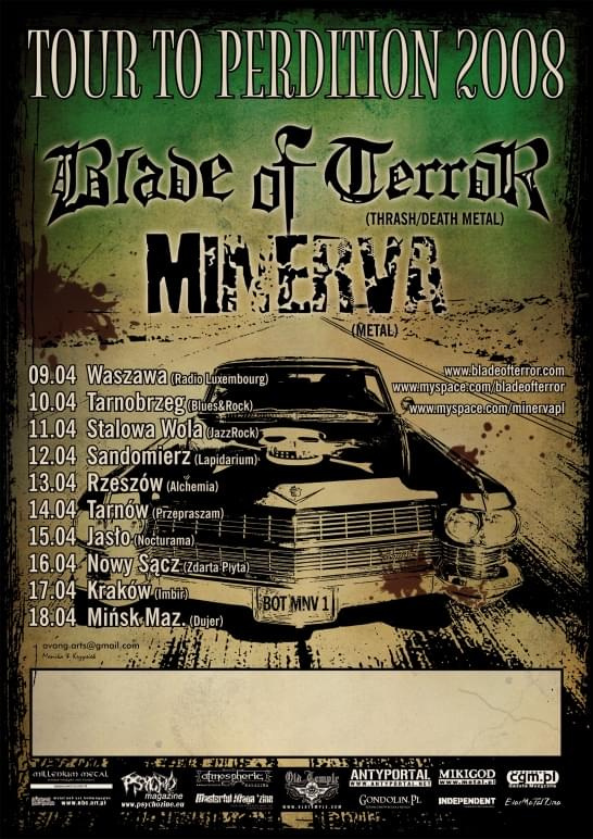 TOUR TO PERDITION 2008