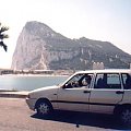Fiat Uno na Gibraltarze! #Hiszpania #madryt #barcelona #toledo #cordoba #granada #gibraltar #CostaBrava #andaluzja