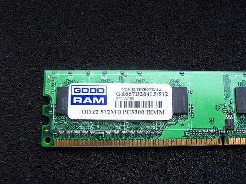 GoodRam 512 mb DDR2 667mhz