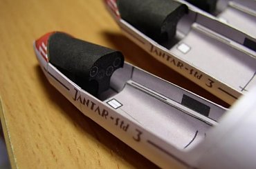 Model szybowca Jantar Standard 3 #Jantar #standard #szybowiec #model #karton #kartonowy #papier