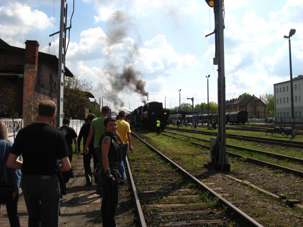 Wolsztyn 3-4 maj08r. ZLOT MOTOCYKLOWY
PARADA PAROWOZÓW