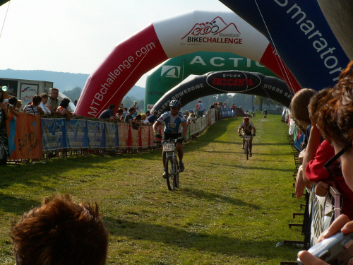 MTBmaraton w drodze na metę Kraków 26.08.07