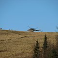 Śmigłowiec "Sokół" w Jeleniej Górze, Hala Szybowcowa #lotnictwo #śmigłowce #niebo #helikopter #sokół #gopr