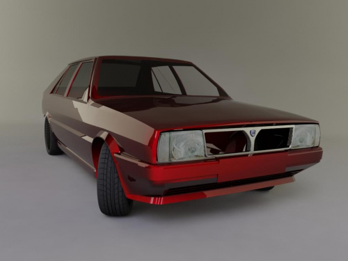 Lancia Delta - Model 3D