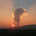 Słowacja - dym z elektrowni atomowej