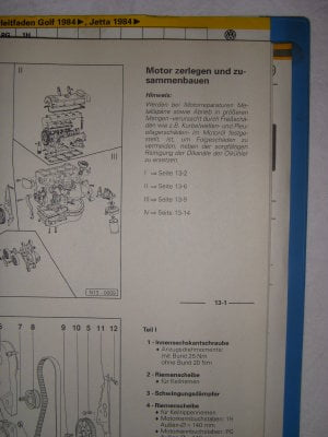 Repleitf GOLF 2 Motor PG Mech 94 ... 4