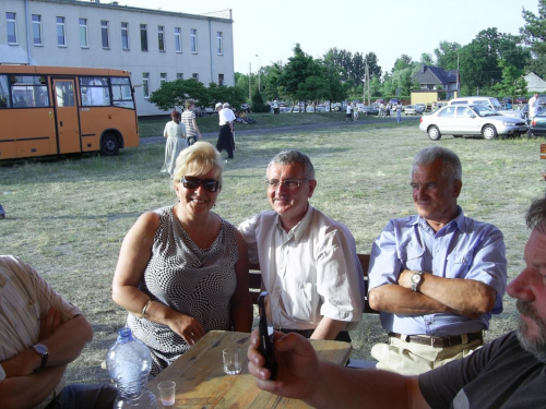 Na festyn zawitał burmistrz zaprzyjaźnionego miasta Nepthen ( z prawej ) #Imprezy