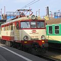 21.06.2008 (Szczecin Gł) EP07-1055 manewruje, by po chwili podczepić się pod skład Rybaka do Białystoku.