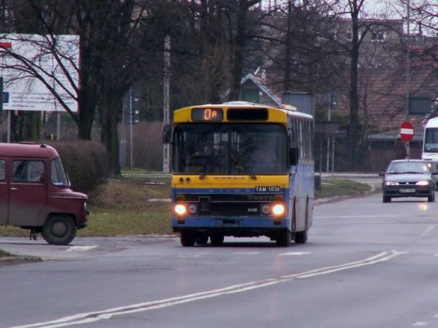 MPK Tarnów #227. 8 lutego 2008. Linia 0A.