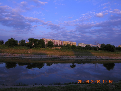 "popołudnie" #panorama #bulwary #rzeka