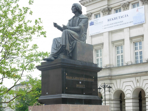 Pomnik Mikołaja Kopernika #Warszawa