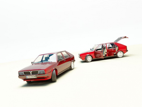 Lancia Delta -model 3D