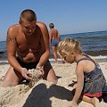 w Sarbinowie na plaży