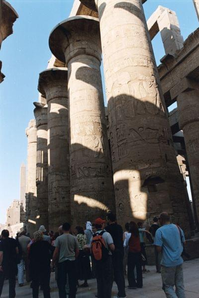 kolumny w Karnaku #Egipt
