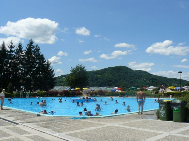 Kompleks kąpielowy i camping Terme Čate w Catez Ob Savi (Słowenia. #baseny #Słowenia #wczasy #urlop