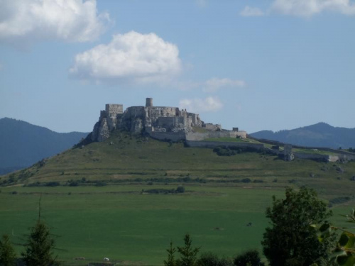 Zamek Spisski hrad na Słowacji