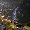 wodospad An Steall w dolinie Glen Nevis, Szkocja