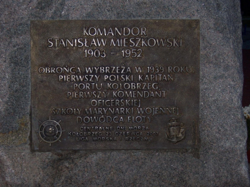Tablica-Komandor Stanisław Mieszkowski